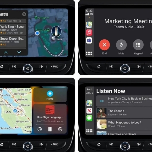 Teeran CarPlay Wireless Adapter for Factory Wired CarPlay 2024 Upgrade Plug & Pl - Picture 8 of 9